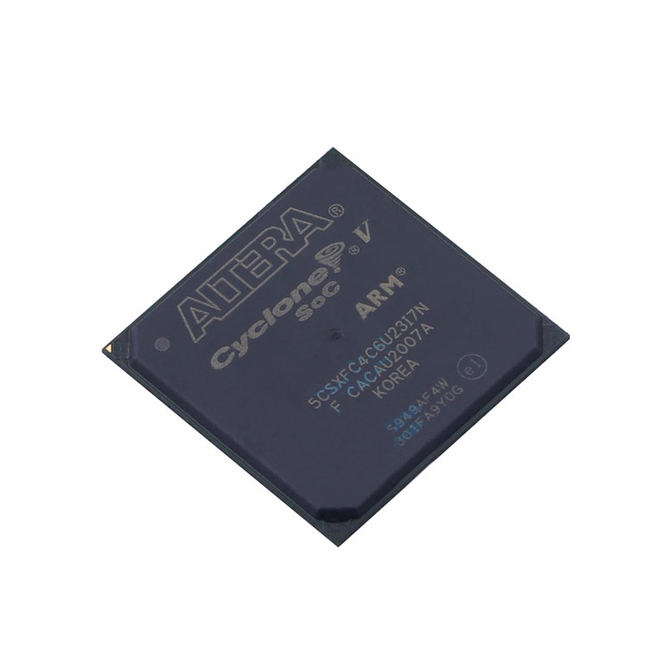 5CSXFC4C6U23I7N BGA 전자 부품 배포 새로운 원형 검정 집적 회로 칩 IC 5CSXFC4C6U23I7N
