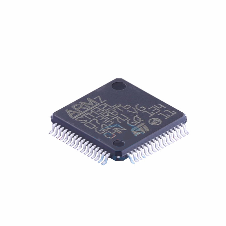 STM32L073RBT6 STM32L073RBT6 LQFP64 전자 부품 배포 새로운 원형 검정 집적 회로 칩 IC STM
