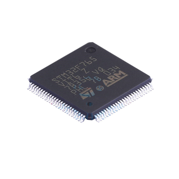 STM32F765VIT6 LQFP 전자 부품 배포 새로운 원형 검정 집적 회로 칩 IC STM32F765VIT6