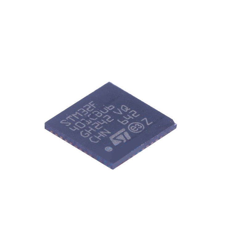 STM32F401CBU6 STM32F401CBU6 팔 외피 M4 마이크로컨트롤러 IC 32-비트 84MHz 128KB 플래시, 48-qfpn