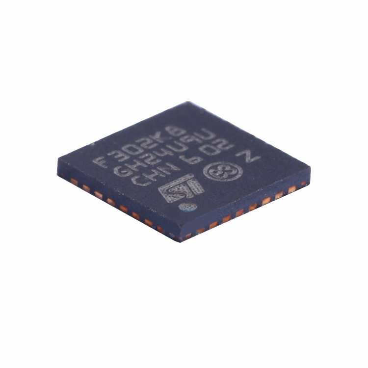 MCU STM32F3 마이크로컨트롤러 IC 32-비트 72MHz 64KB 순간 32-ufqfpn을 위한 STM32F302K8U6 원형 STM32F302K8U6