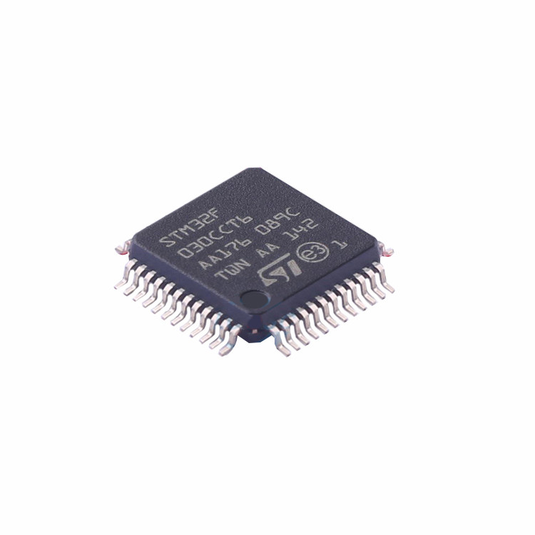 원래 STM32F030CCT6TR 팔 MCU 32 비트 전자 부품 IC은 집적 회로 STM32F030CCT6TR를 자릅니다
