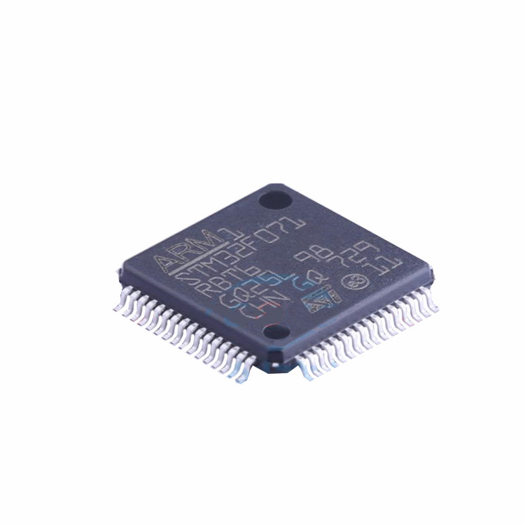 새로운 STM32F071RBT6과 주식 집적 회로 IC 칩 STM32F071RBT6의 원래 LQFP-64 전자 부품