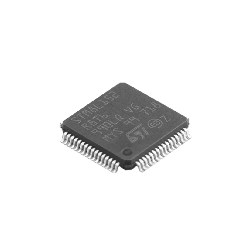 STM8L152R8T6 마이크로컨트롤러와 프로세서 IC MCU 8BIT 64KB 플래시 64LQFP 집적 회로 IC 칩 STM8L152R8T6
