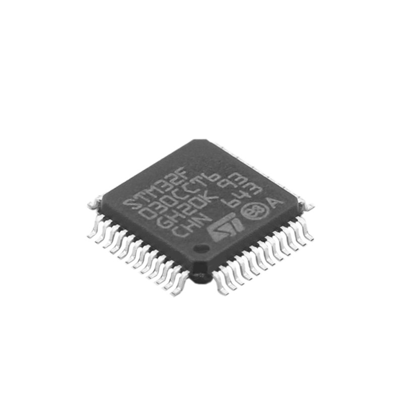 새로운 STM32F030CCT6 100%는 원형 STM32F030 STM32F030C6T6 STM32F030C8T6 LQFP-48 마이크로컨트롤러 MCU를 수입했습니다