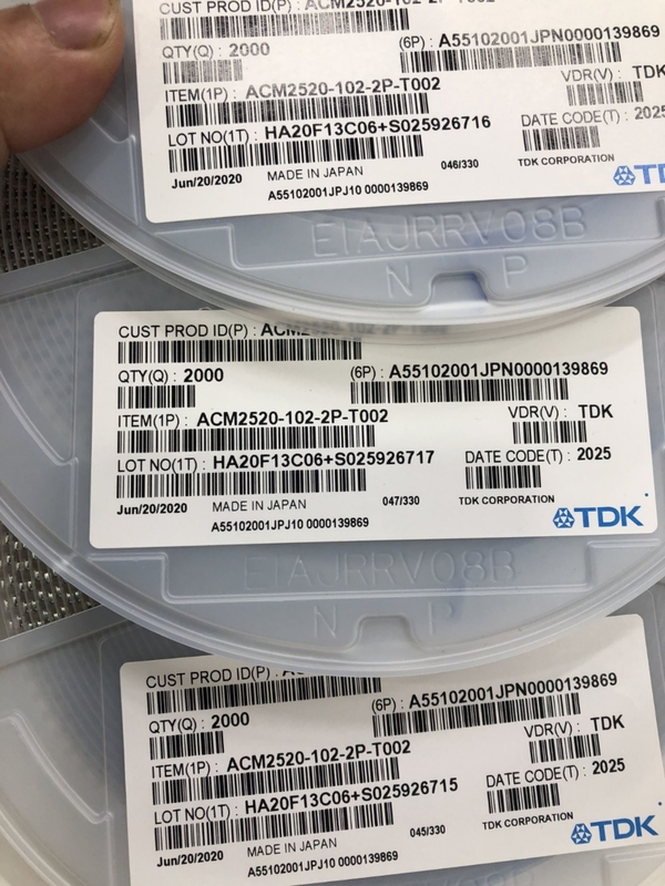 사용하지 않는 ACM2520-102-2P-T002 SMD  집적 회로 칩 IC, 브랜드 뉴 원형