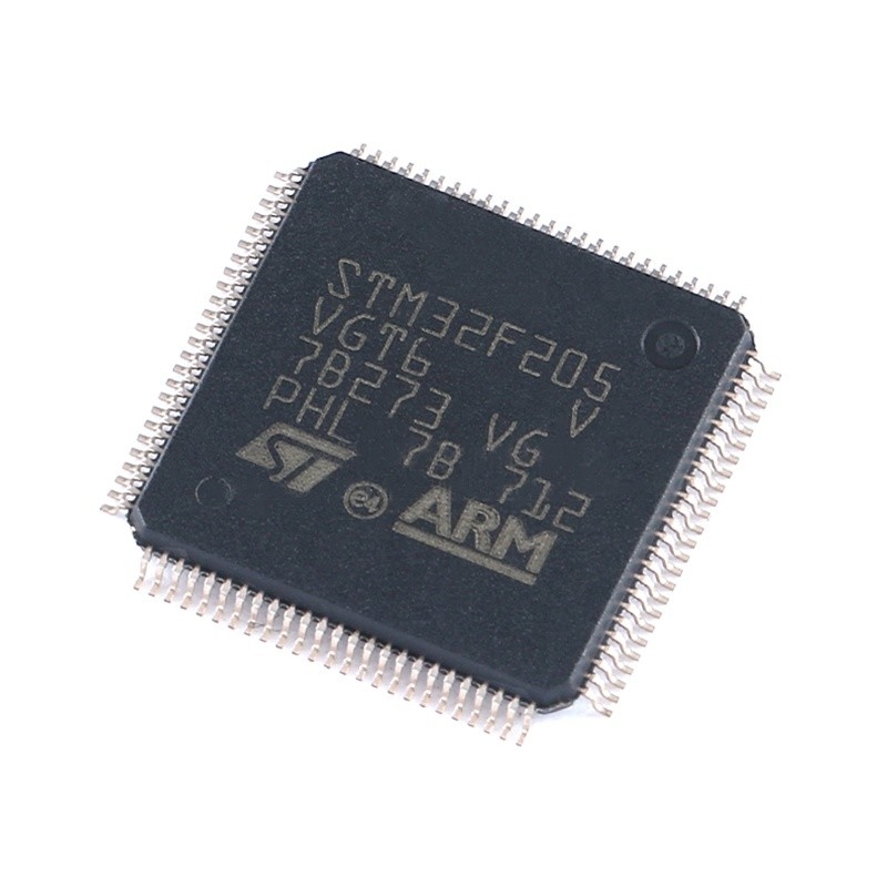 주식 마이크로컨트롤러 IC MCU 32BIT 1MB 플래시 100LQFP 집적 회로 프로그래머블 ic 칩 STM32F205VGT6에서