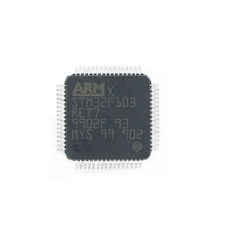 주식 마이크로컨트롤러 IC MCU 32BIT 512KB 플래시 64LQFP 집적 회로 IC 칩 STM32F103RET7에서