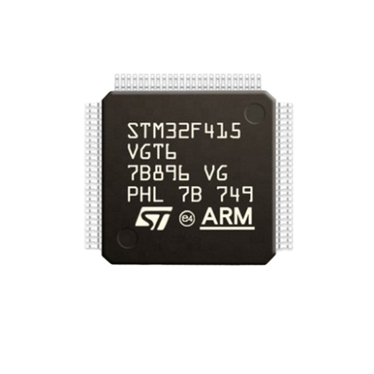 주식 마이크로컨트롤러 IC MCU 32BIT 1MB 플래시 100LQFP 전자 구성품 집적 회로 STM32F415VGT6에서