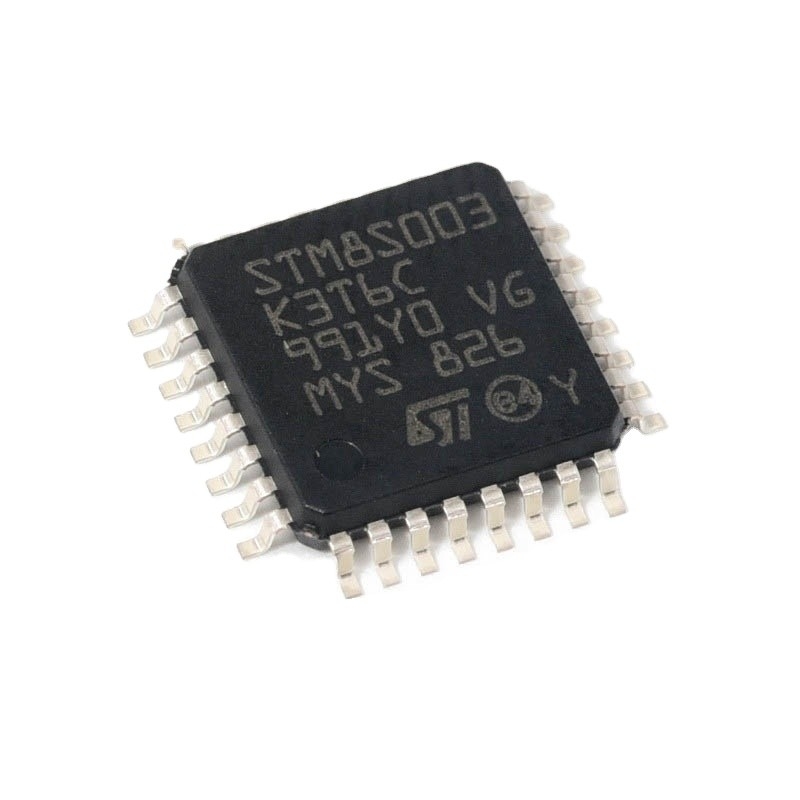 새로운 원래 마이크로컨트롤러 MCU 8비트 STM8 CISC 8KB 플래시 3.3V/5V 32-핀 LQFP 트레이 전자 구성품 IC 칩 STM8S003K3T6C
