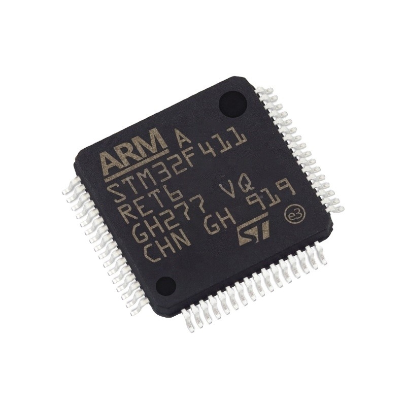 주식 마이크로컨트롤러 IC MCU 32BIT 512KB 플래시 64LQFP 집적 회로 IC 칩 STM32F411RET6에서