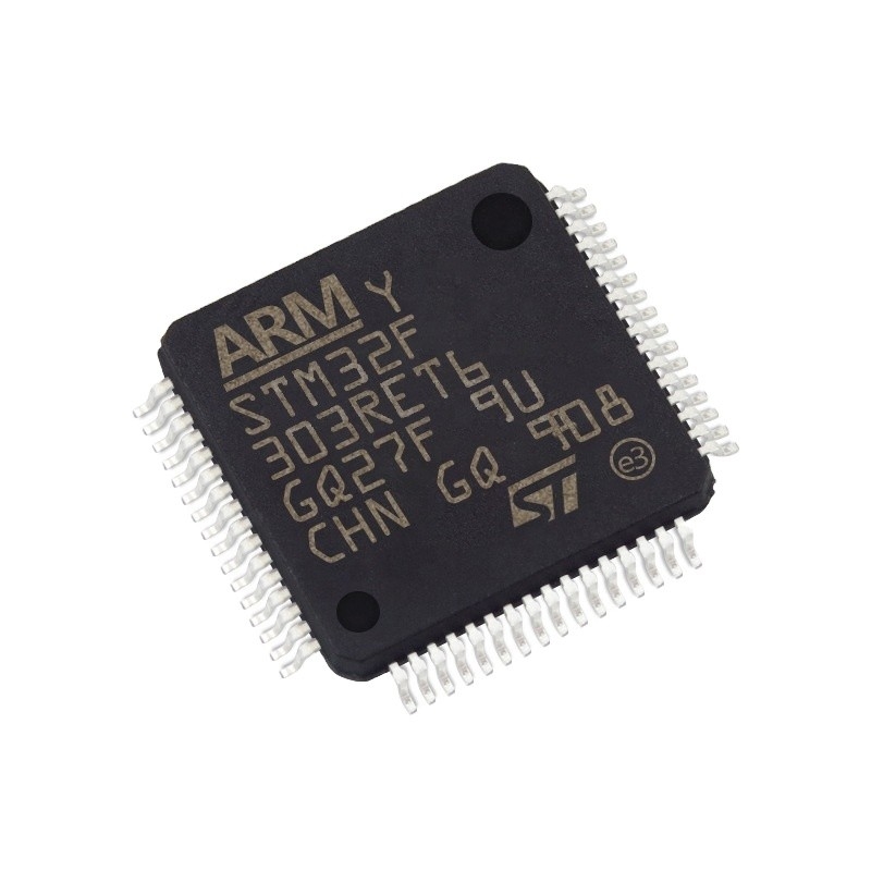 주식 마이크로컨트롤러 IC MCU 32BIT 512KB 플래시 64LQFP 집적 회로 IC 칩 STM32F303RET6에서