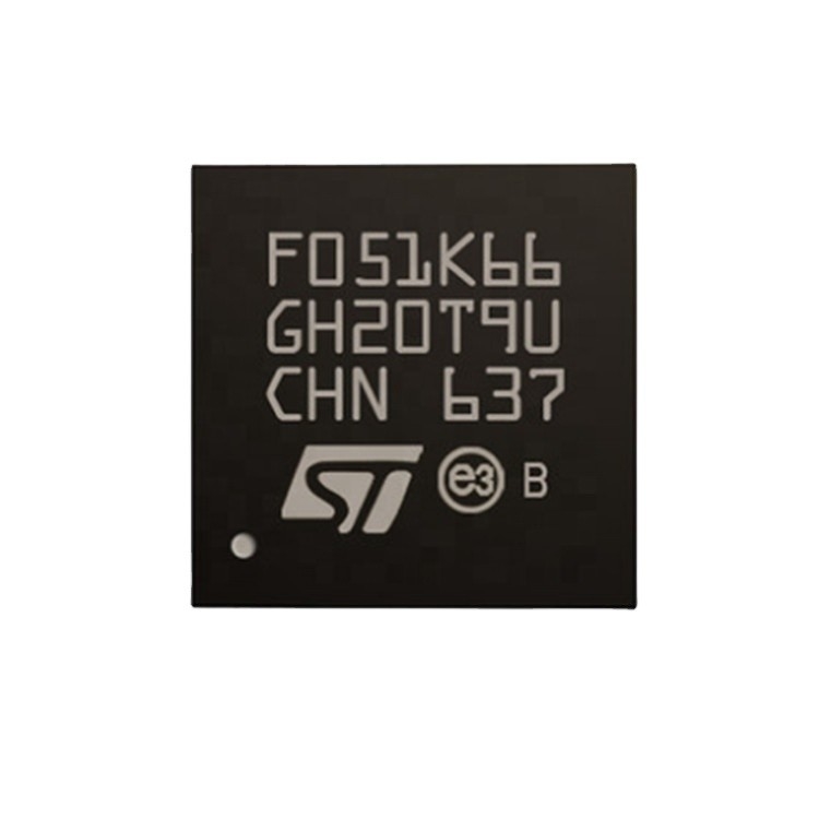 주식 마이크로컨트롤러 IC MCU 32BIT 32KB 플래시 32UFQFPN 전자 구성품 집적 회로 STM32F051K6U6에서