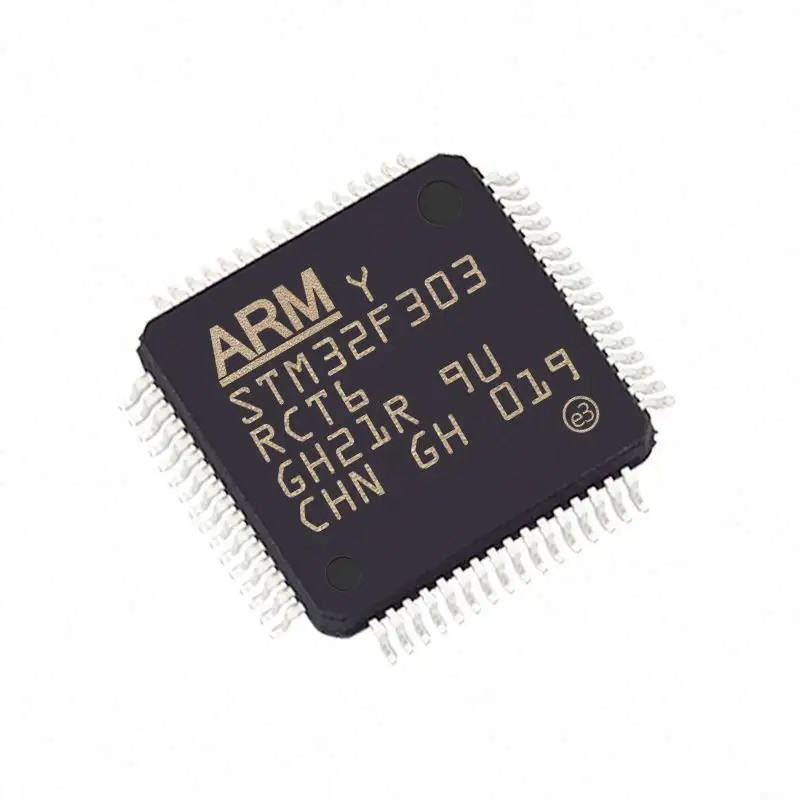 주식 마이크로컨트롤러 IC MCU 32BIT 256KB 플래시 64LQFP 집적 회로 IC 칩 STM32F303RCT6에서