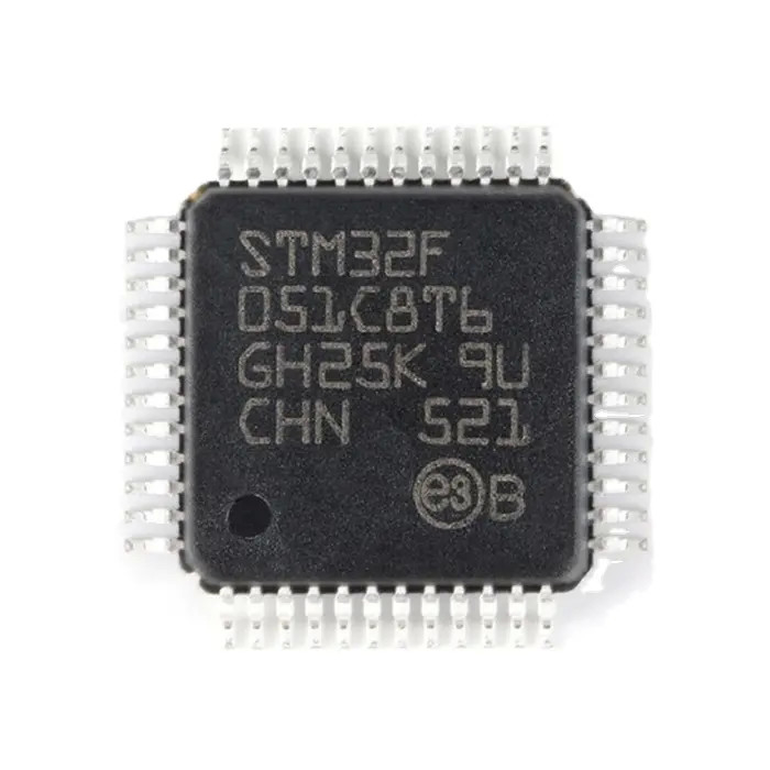 주식 마이크로컨트롤러 IC MCU 32BIT 64KB 플래시 100LQFP 집적 회로 IC 칩 STM32F100V8T6B에서