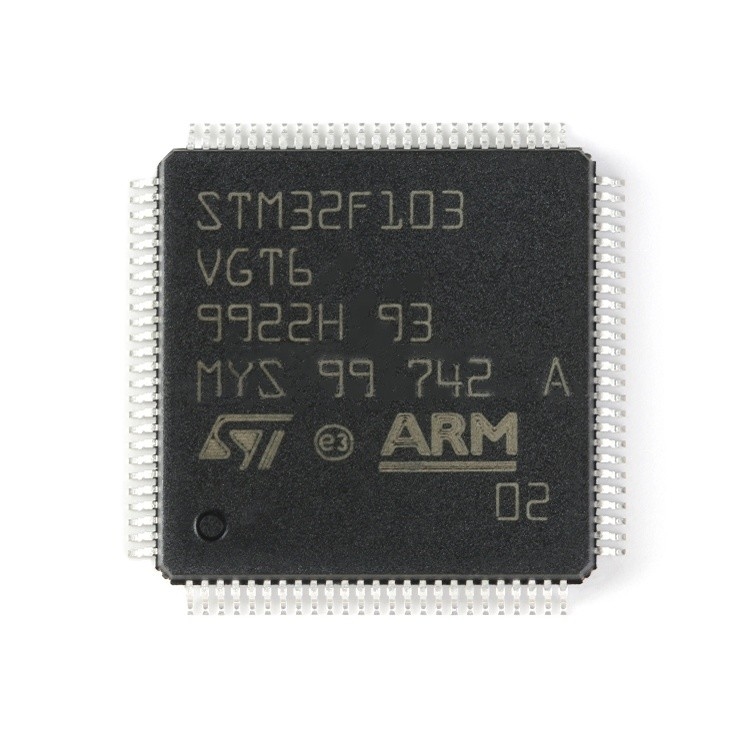 주식 마이크로컨트롤러 IC MCU 32BIT 1MB 플래시 100LQFP 전자적 구성하는 집적 회로 STM32F103VGT6에서