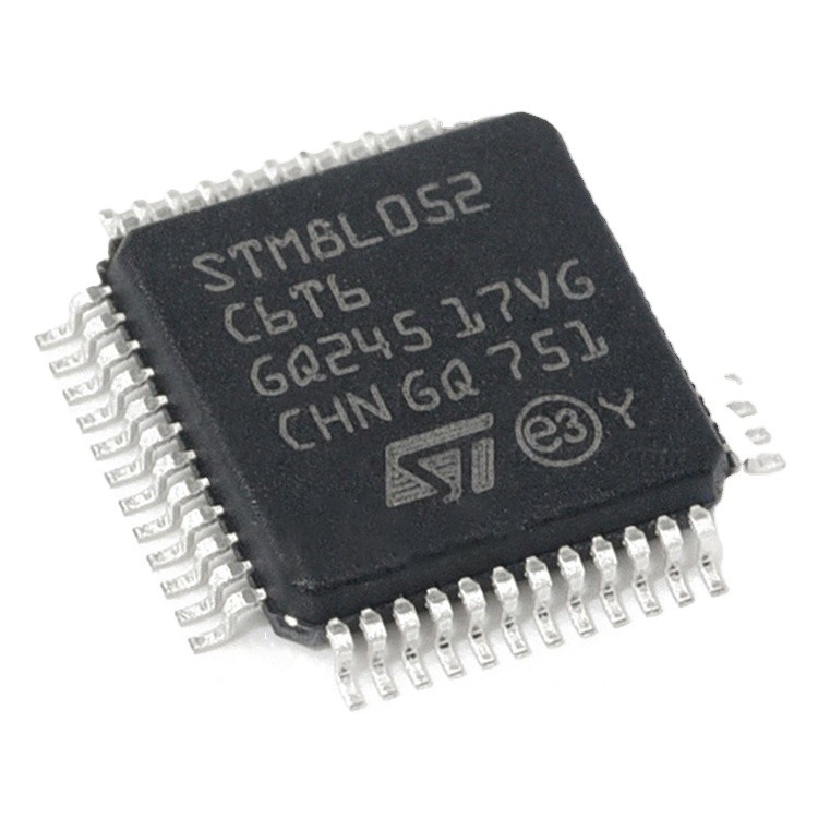 주식 마이크로컨트롤러 IC MCU 8BIT 64KB 플래시 64LQFP 전자 구성품 집적 회로 STM8L052R8T6에서