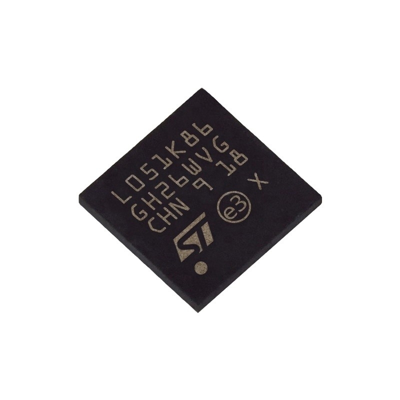 주식 마이크로컨트롤러 IC MCU 32BIT 64KB 플래시 32UFQFPN 전자 구성품 집적 회로 STM32L051K8U6에서