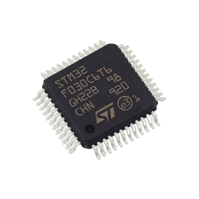 주식 마이크로컨트롤러 IC MCU 32BIT 32KB 플래시 48LQFP 전자적 구성하는 집적 회로 BGA 칩 STM32F030C6T6에서