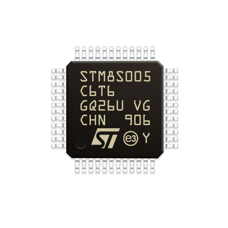 크황리춘스인위안 STM8S005C6T6 MCU 8-비트 16MHz 32KB 순간 48-LQFP STM 시리즈 마이크로컨트롤러 IC STM8S005C6T6
