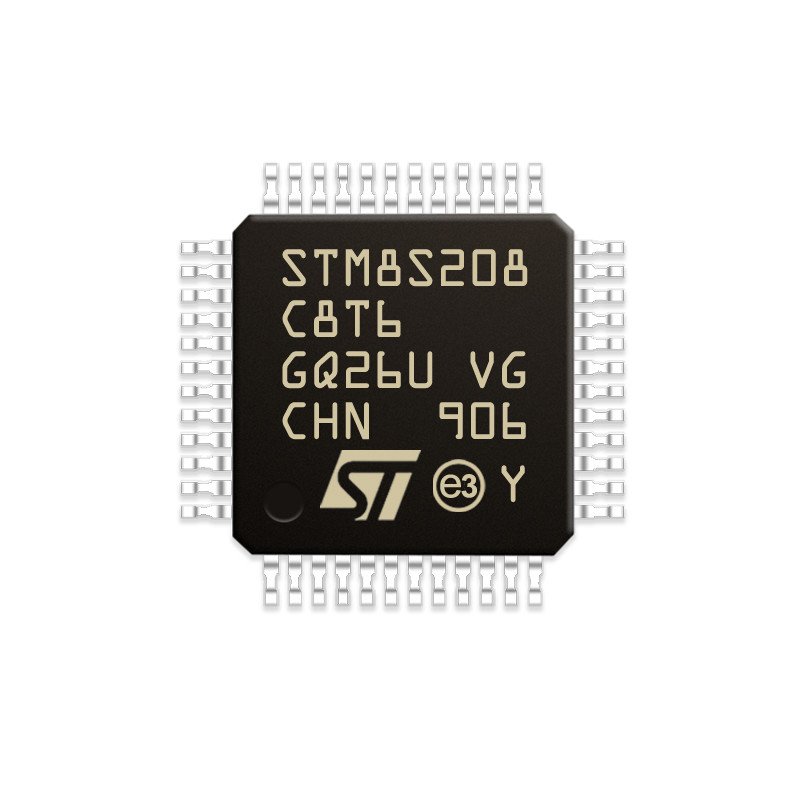 크황리춘스인위안 STM8S005C6T6 MCU 8-비트 16MHz 32KB 순간 48-LQFP STM 시리즈 마이크로컨트롤러 IC STM8S005C6T6