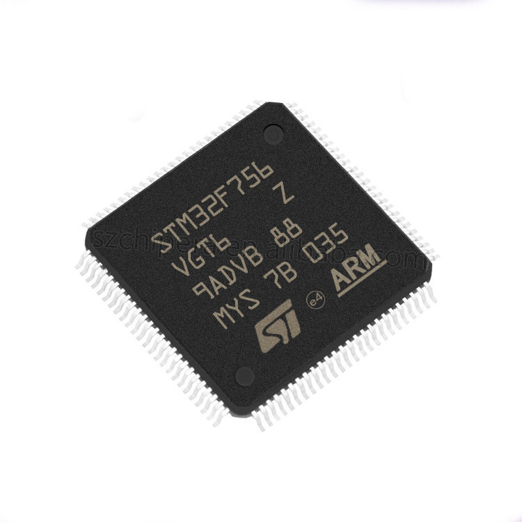 백화점 전자 구성품 집적 회로 MCU 마이크로컨트롤러 LQFP100 STM32F756VGT6의 크황리춘스인위안 STM32F756VGT6 품질