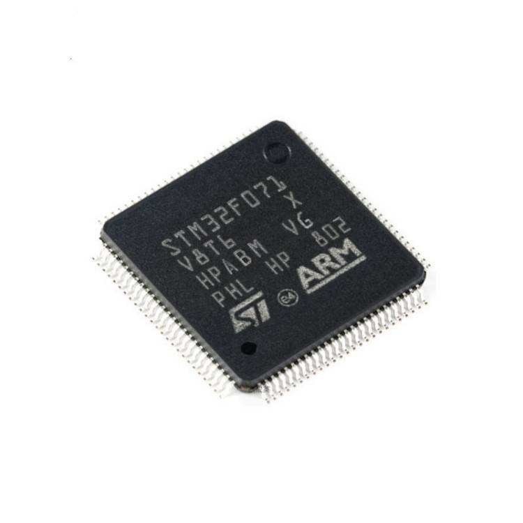 백화점 전자 구성품 집적 회로 MCU 마이크로컨트롤러 LQFP100 STM32F071V8T6의 크황리춘스인위안 STM32F071V8T6 품질