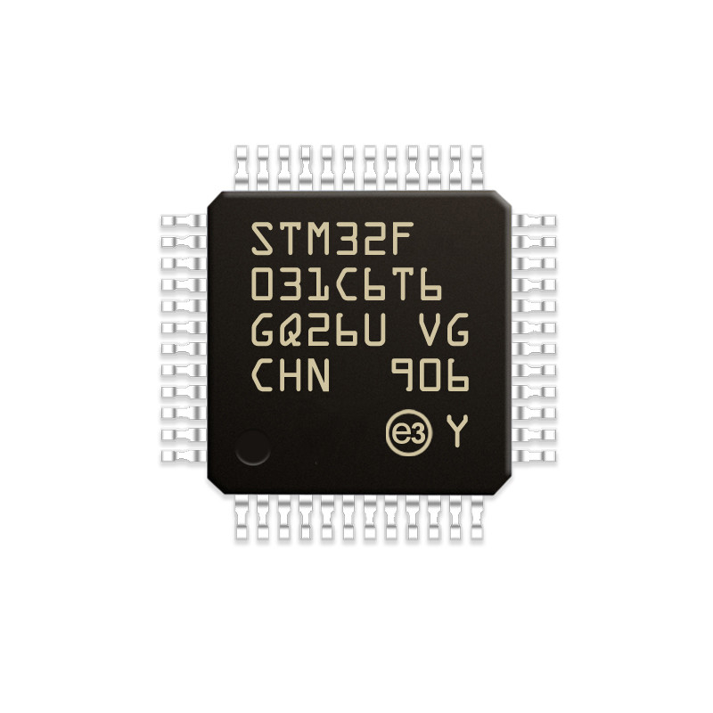 크황리춘스인위안 STM32F031C6T6 MCU 8-비트 16MHz 32KB 순간 48-LQFP STM 시리즈 마이크로컨트롤러 IC STM32F031C6T6