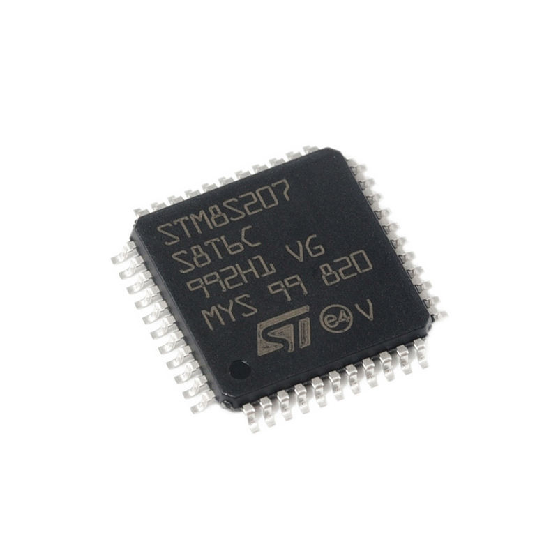 크황리춘스인위안 STM8S207S8T6C LQFP-44 부품 전자적 MCU 제어판 IC은 집적 회로 STM8S207S8T6C를 자릅니다