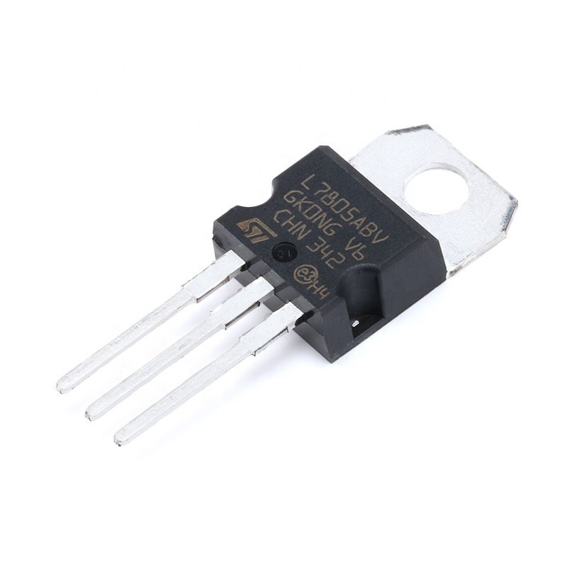 주식 양도 위임장 관리 IC TO-220 L7805A IC 칩 집적 회로 전자적 공급 L7805ABV에서 새로운 크황리춘스인위안 원형