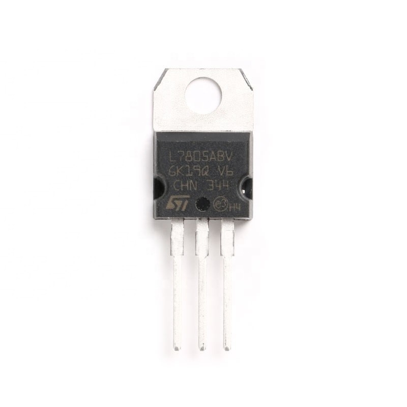 주식 양도 위임장 관리 IC TO-220 L7805A IC 칩 집적 회로 전자적 공급 L7805ABV에서 새로운 크황리춘스인위안 원형