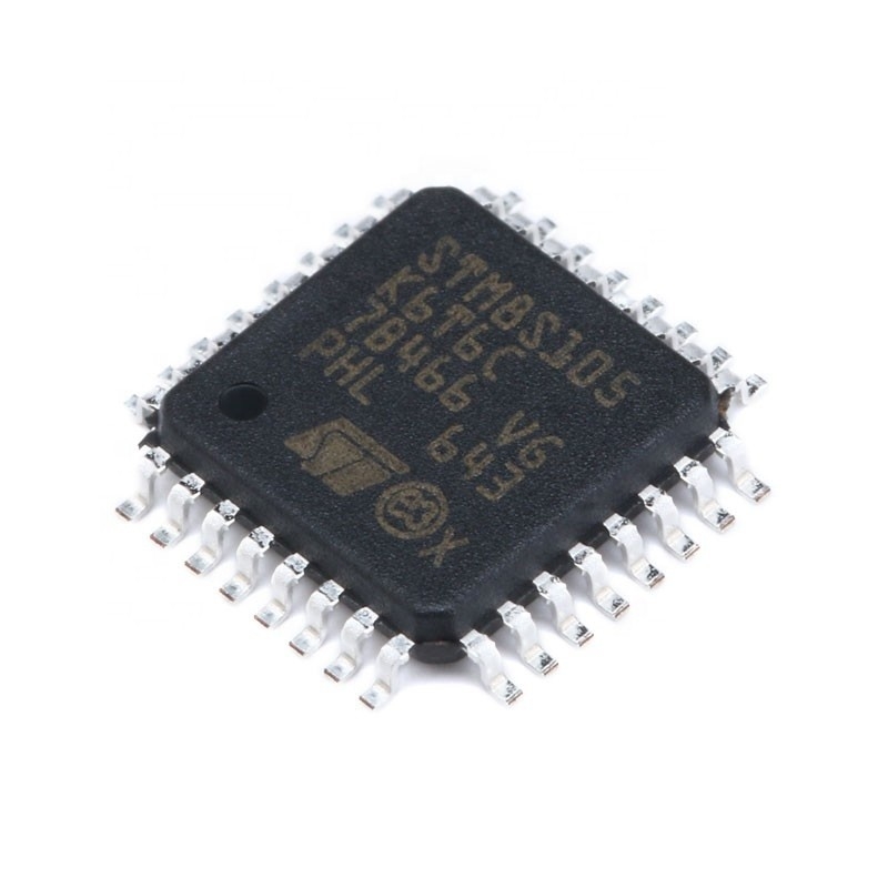 원래인 크황리춘스인위안 집적 회로 부품 전자 BOM LQFP32는 마이크로컨트롤러 IC 칩 STM8S105K6T6C를 끼워 넣었습니다