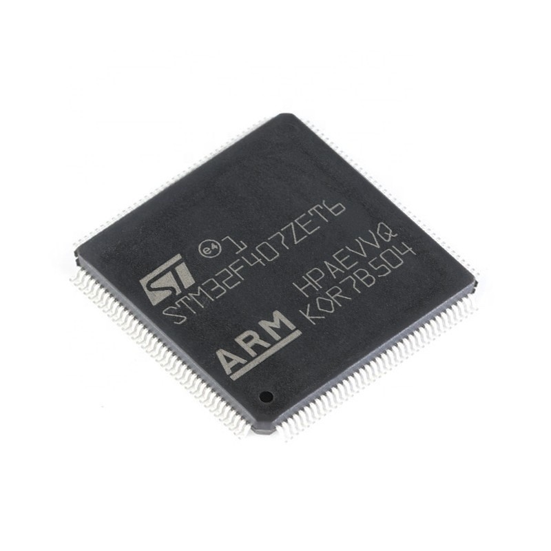 주식 STM32F407ZET6의 크황리춘스인위안 STM32 무기 외피 M4 MCU 32-비트 512KB 144-LQFP 전기 공급 마이크로컨트롤러 원형