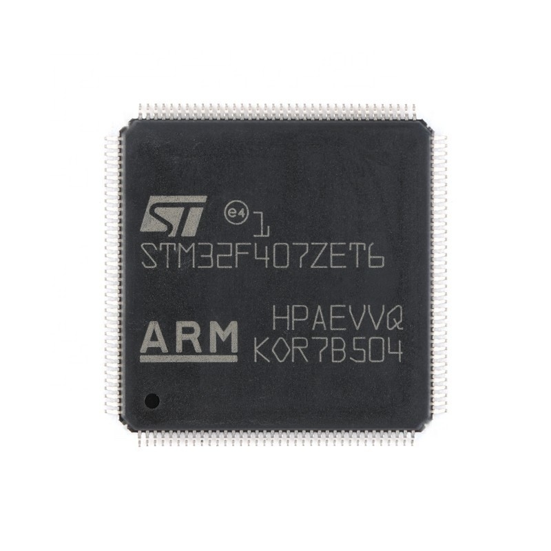 주식 STM32F407ZET6의 크황리춘스인위안 STM32 무기 외피 M4 MCU 32-비트 512KB 144-LQFP 전기 공급 마이크로컨트롤러 원형