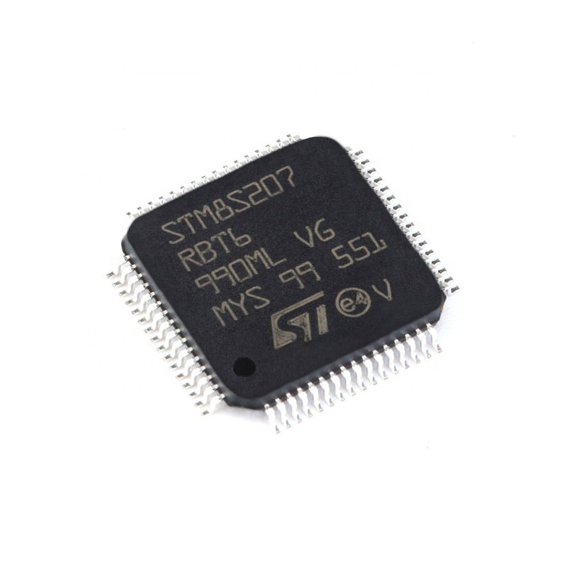 새로운 크황리춘스인위안과 원래 전기 공급 IC MCU 8BIT 128KB 플래시 64LQFP STM STM8S207RBT6