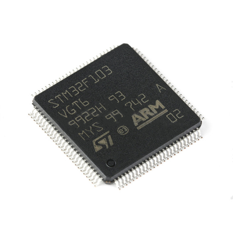 크황리춘스인위안 IC STM32F103VGT6 전자 부품 집적 회로 새로운 원래 LQFP100 MCU STM32F103VGT6 Ic