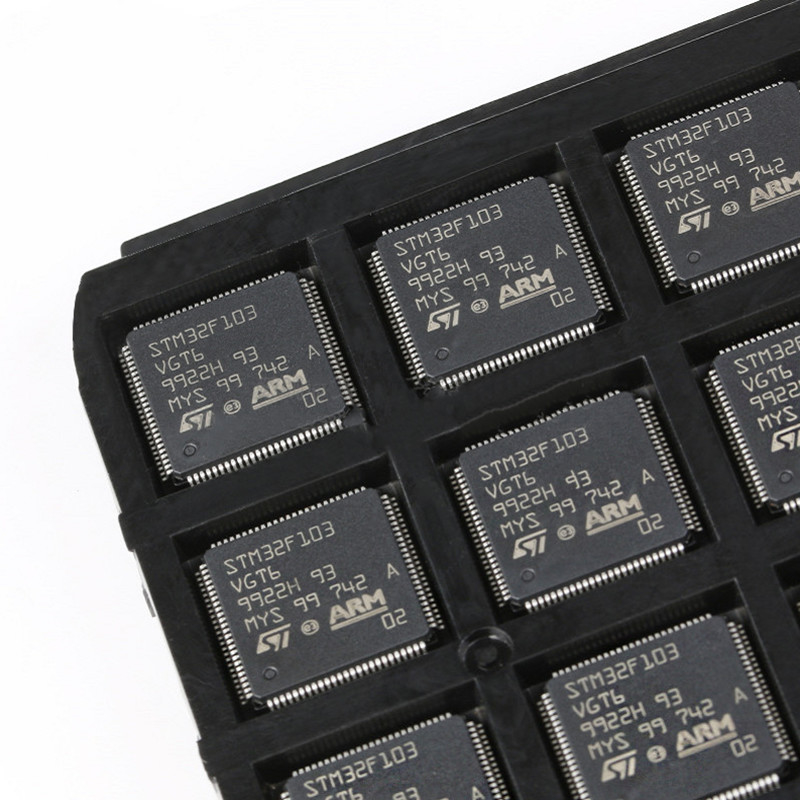 크황리춘스인위안 IC STM32F103VGT6 전자 부품 집적 회로 새로운 원래 LQFP100 MCU STM32F103VGT6 Ic