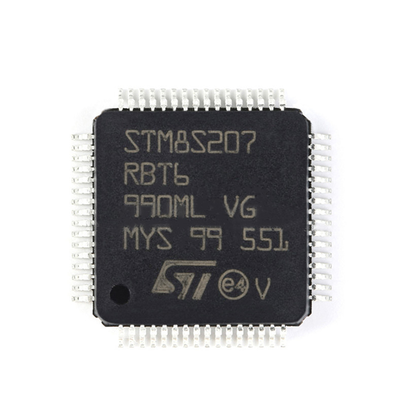 전자 구성 공급 8비트 마로컨트롤러스 전압 조절기 로그 Ｓ 드라이버 STM8S207RBT6 Ic