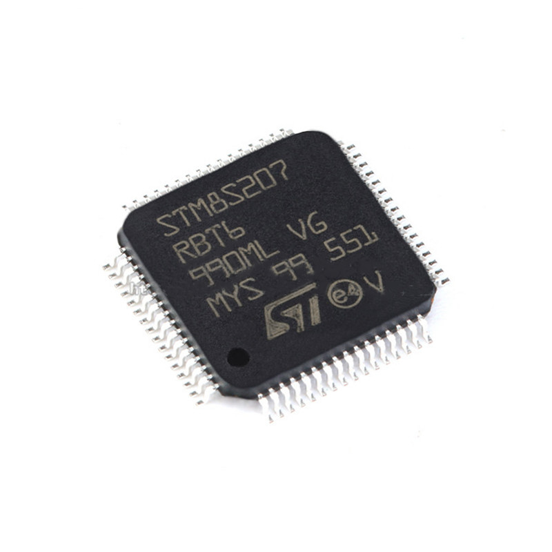 전자 구성 공급 8비트 마로컨트롤러스 전압 조절기 로그 Ｓ 드라이버 STM8S207RBT6 Ic