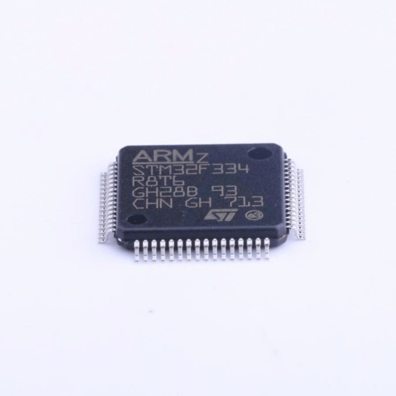 MCU 32-비트 STM32 팔 외피 M4 RISC 64KB 플래시 2.5V/3.3V 64-핀 LQFP 트레이 - 트레이 STM32F334R8T6 IC