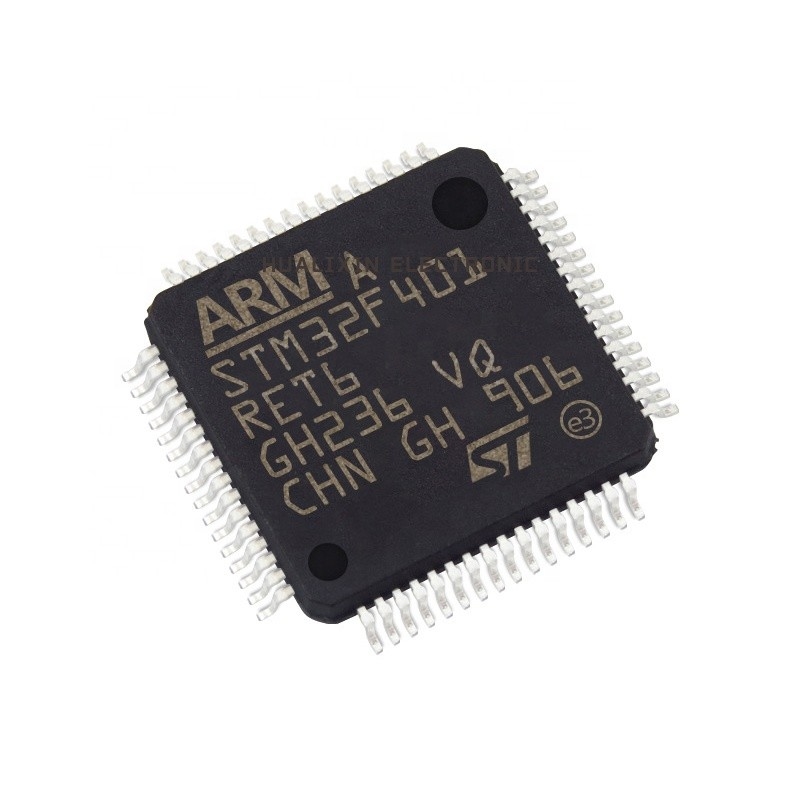 STM32F401RET6 STM32F 마이크로컨트롤러 LQFP-64 MCU 원래 새로운 IC 칩 전자 부품 32는 통합된 STM32F401RET6 칩을 물었습니다
