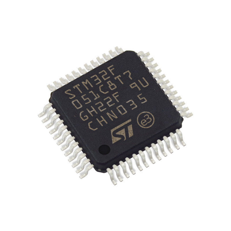 주식에서 크황리춘스인위안 STM32F051C8T7 LQFP48 전자 부품 IC MCU 마이콤 IC STM32F051C8T7 IC