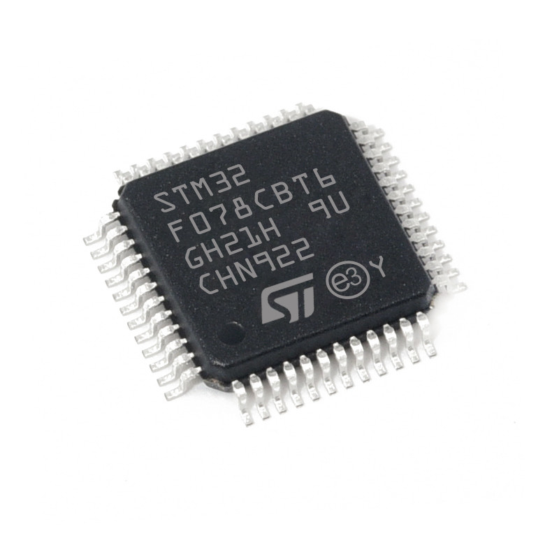 아주 새로운 원래 전자 부품 집적 회로 마이크로컨트롤러 IC STM32F078CBT6 칩