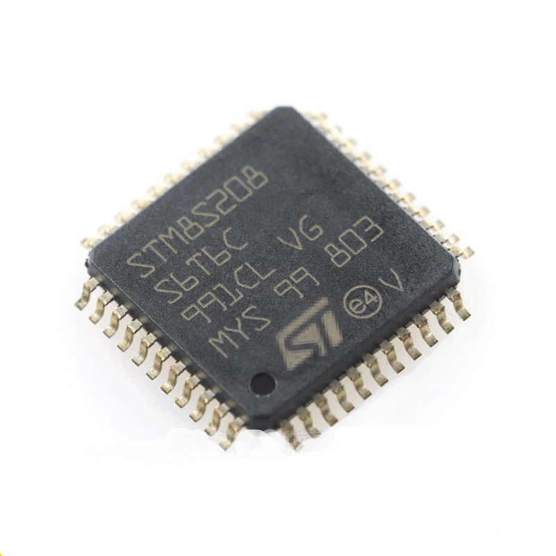 STM8S208S6T6C STM8S208S6T6 칩 8비트 마이크로컨트롤러 LQFP44 집적 회로 24MHz32KB 플래쉬 메모리 MCU