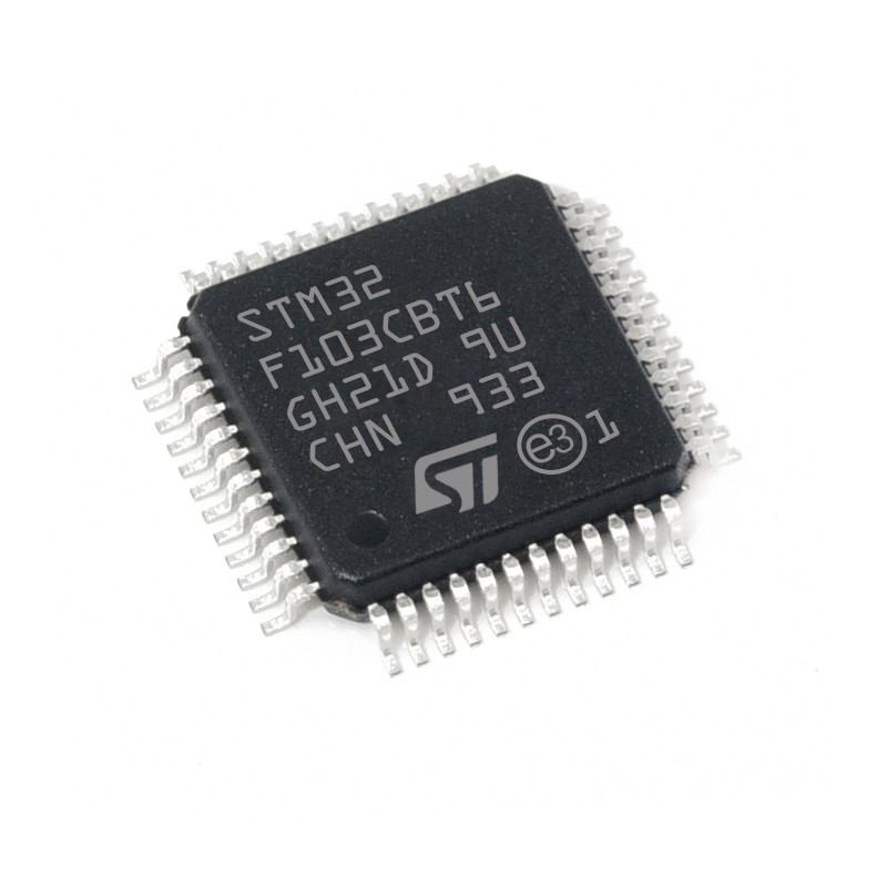 아주 새로운 원래 전자 부품 집적 회로 마이크로컨트롤러 IC STM32F103CBT6 칩