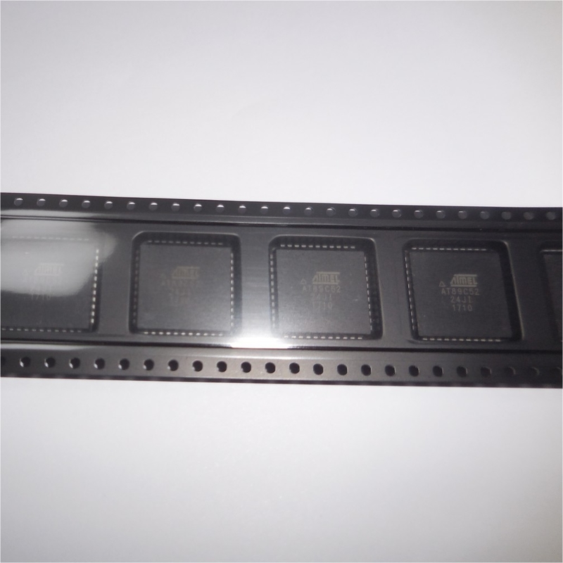 AT89C52-24JI   사용하지 않은 PLCC44 집적 회로 칩 IC 마이크로컨트롤러 브랜드 뉴 원형